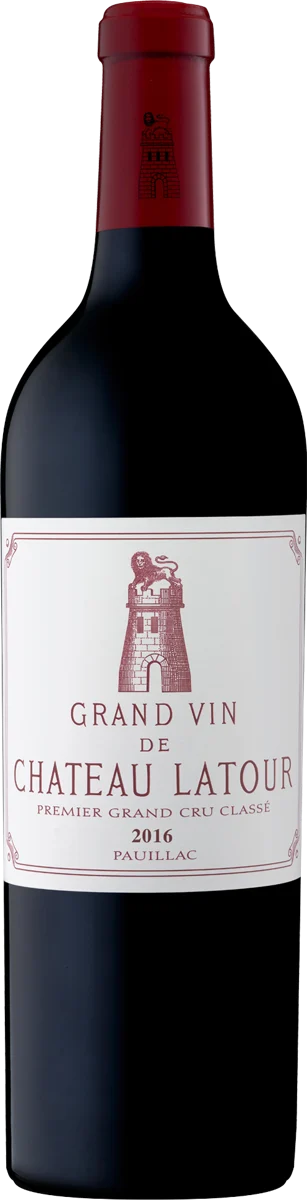 Latour (Ex-Château) - Release 2025 2016 by Château Latour, Pauillac, red wine bottle
