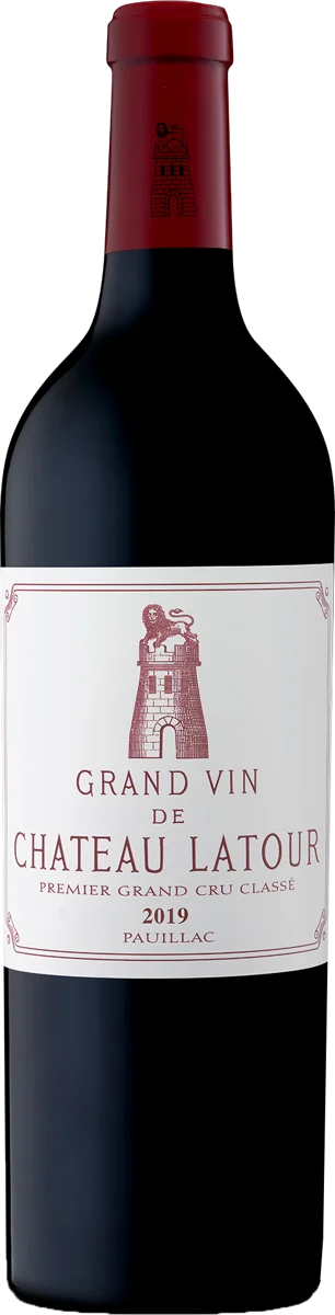Latour (Ex-Château) - Release 2026 2019 by Château Latour, Pauillac, red wine bottle