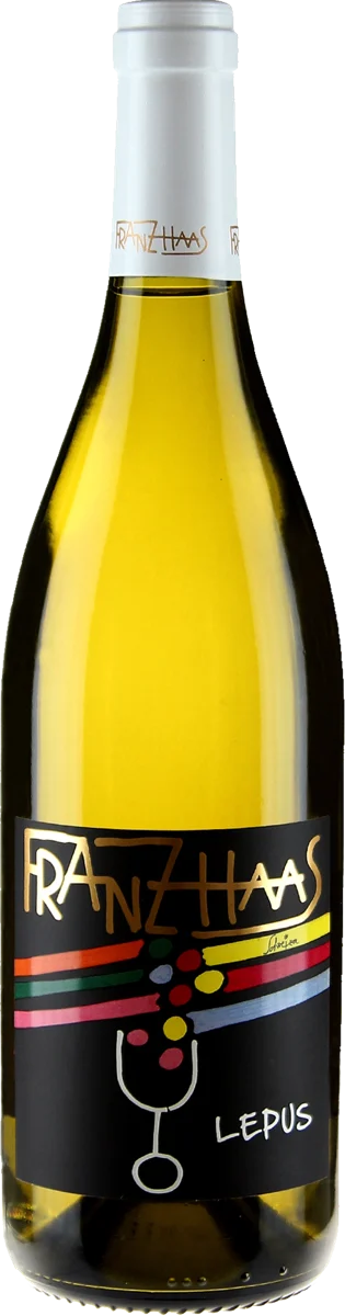 Pinot Bianco Lepus 2020 by Franz Haas, Alto Adige, white wine bottle