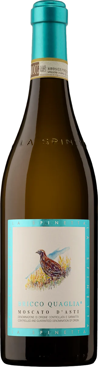 Moscato d'Asti Bricco Quaglia 2022 by La Spinetta, Moscato d'Asti, sweet wine bottle
